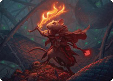 Image for Emberheart Challenger Art Card (19) [Art Series: Bloomburrow]