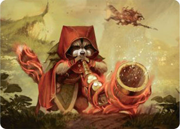 Image for Raccoon Rallier Art Card (20) [Art Series: Bloomburrow]