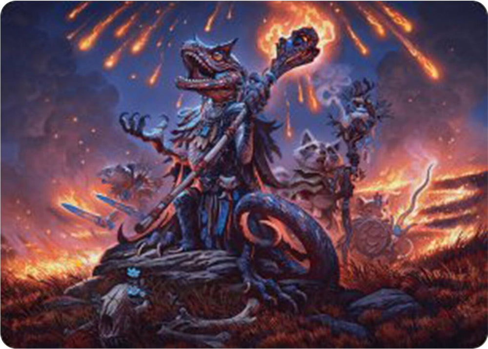 Image for Valley Flamecaller Art Card (21) [Art Series: Bloomburrow]