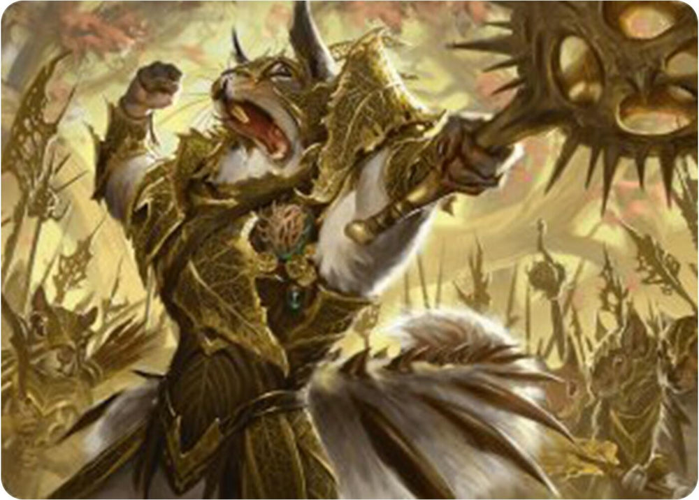 Image for Honored Dreyleader Art Card (23) [Art Series: Bloomburrow]