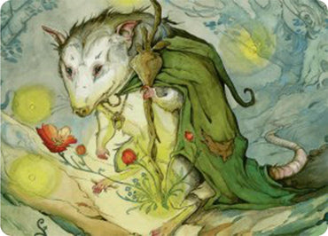 Image for Tender Wildguide Art Card (34) [Art Series: Bloomburrow]