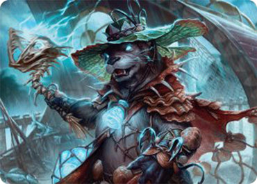 Image for Tempest Angler Art Card (30) [Art Series: Bloomburrow]