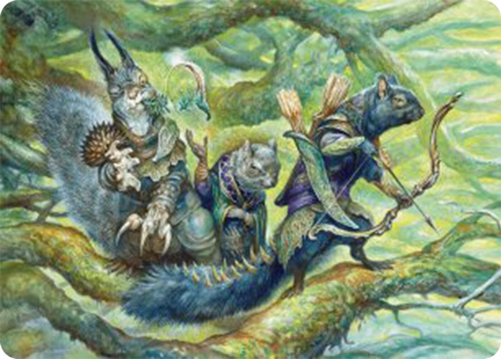 Image for The Odd Acorn Gang Art Card (32) [Art Series: Bloomburrow]
