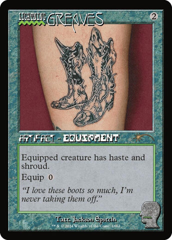 Image for Lightning Greaves (1662) (1662) [Secret Lair Drop Series]