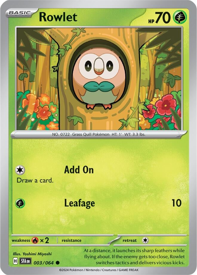 Image for Rowlet (003/064) (SFA)