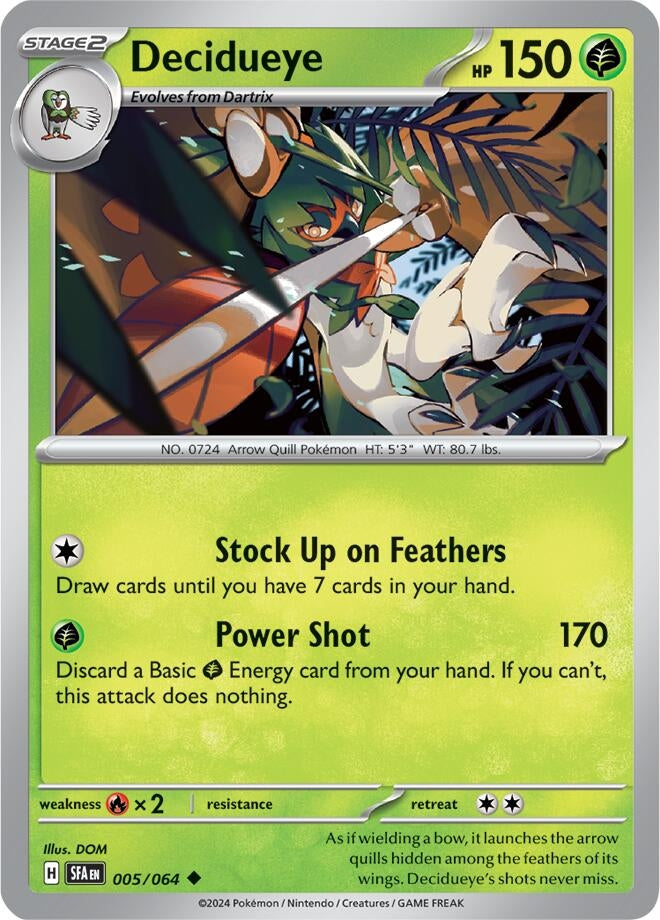 Image for Decidueye (005/064) (SFA)