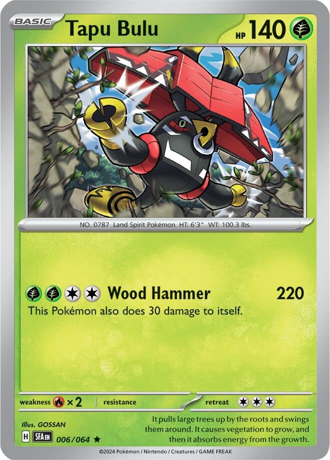 Image for Tapu Bulu (006/064) - Pokemon