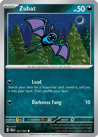 Image for Zubat (027/064) (SFA)