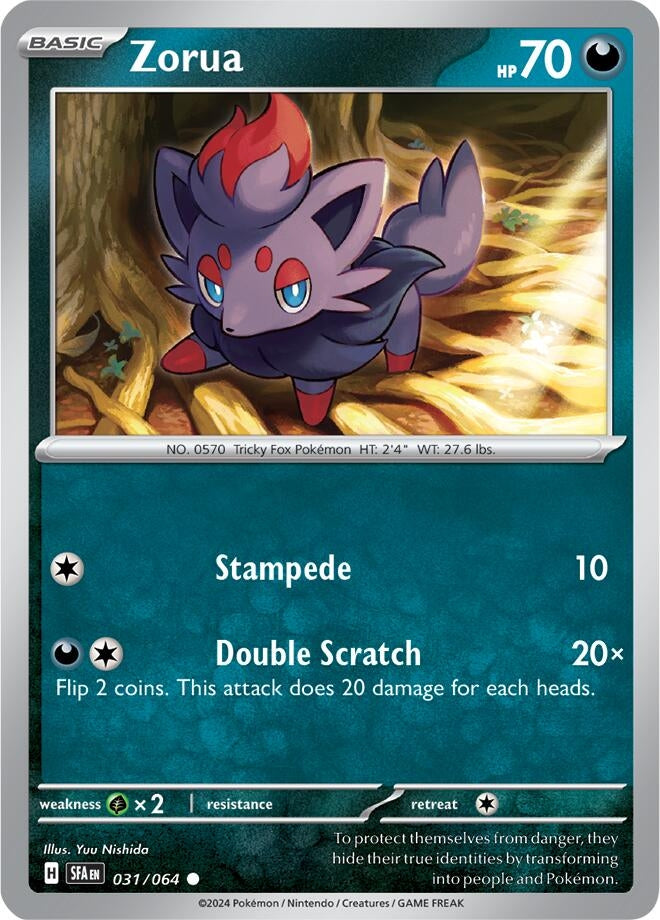 Image for Zorua - 031/064 (031/064) (SFA)