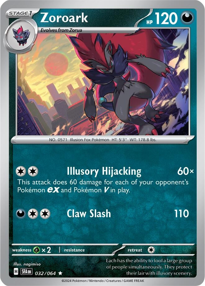 Image for Zoroark (032/064) - Pokemon