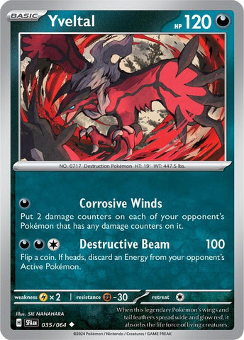 Image for Yveltal (035/064) (SFA)