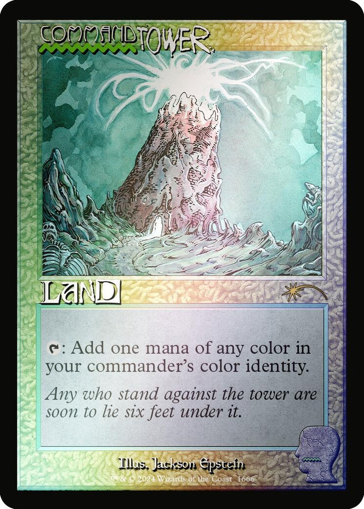 Image for Command Tower (1666) (Rainbow Foil) (1666) [Secret Lair Drop Series]
