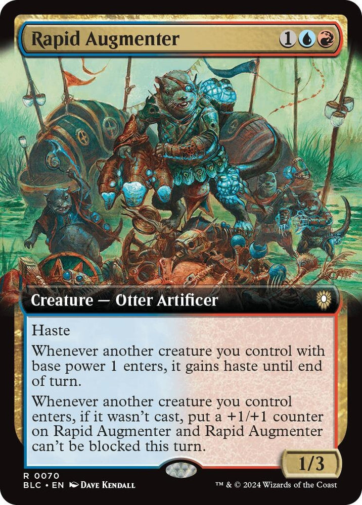 Image for Rapid Augmenter (Extended Art) (70) [Commander: Bloomburrow]