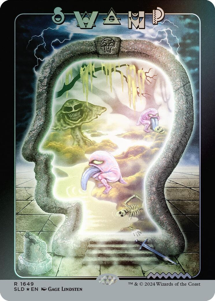 Image for Swamp (1649) (Rainbow Foil) (1649) [Secret Lair Drop Series]