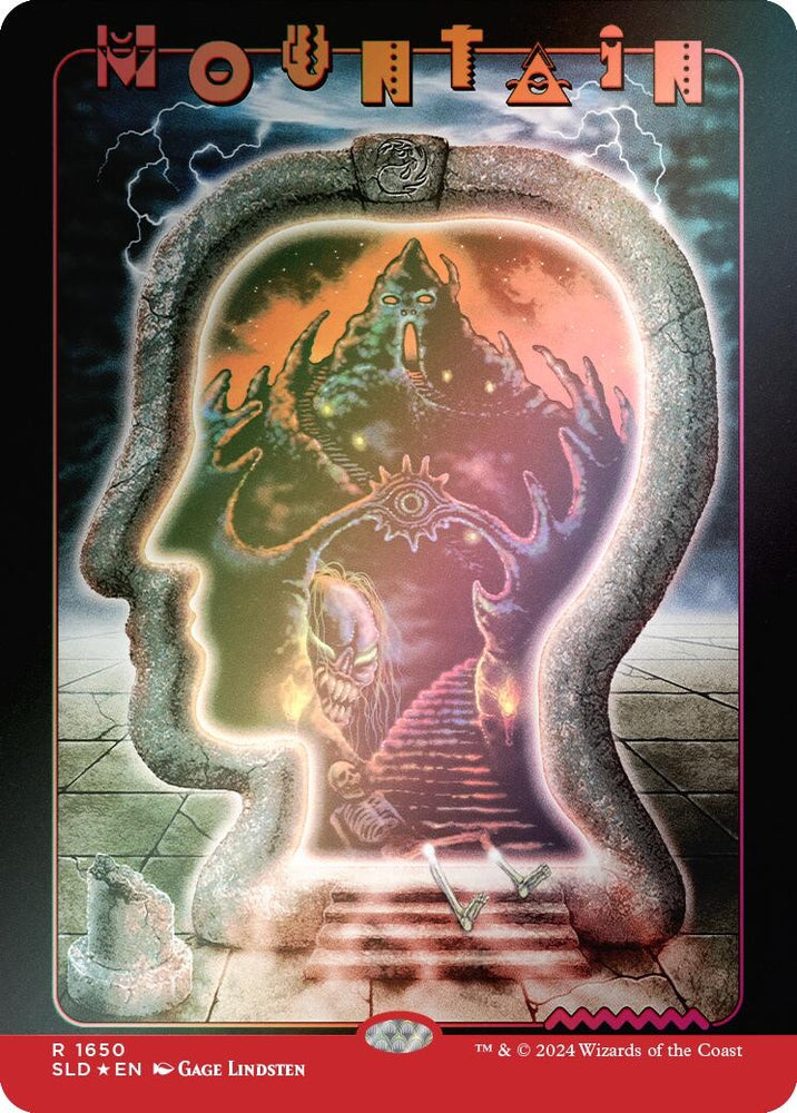 Image for Mountain (1650) (Rainbow Foil) (1650) [Secret Lair Drop Series]