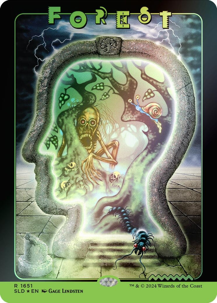 Image for Forest (1651) (Rainbow Foil) (1651) [Secret Lair Drop Series]