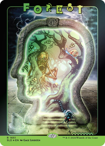 Image for Forest (1651) (Rainbow Foil) (1651) [Secret Lair Drop Series]