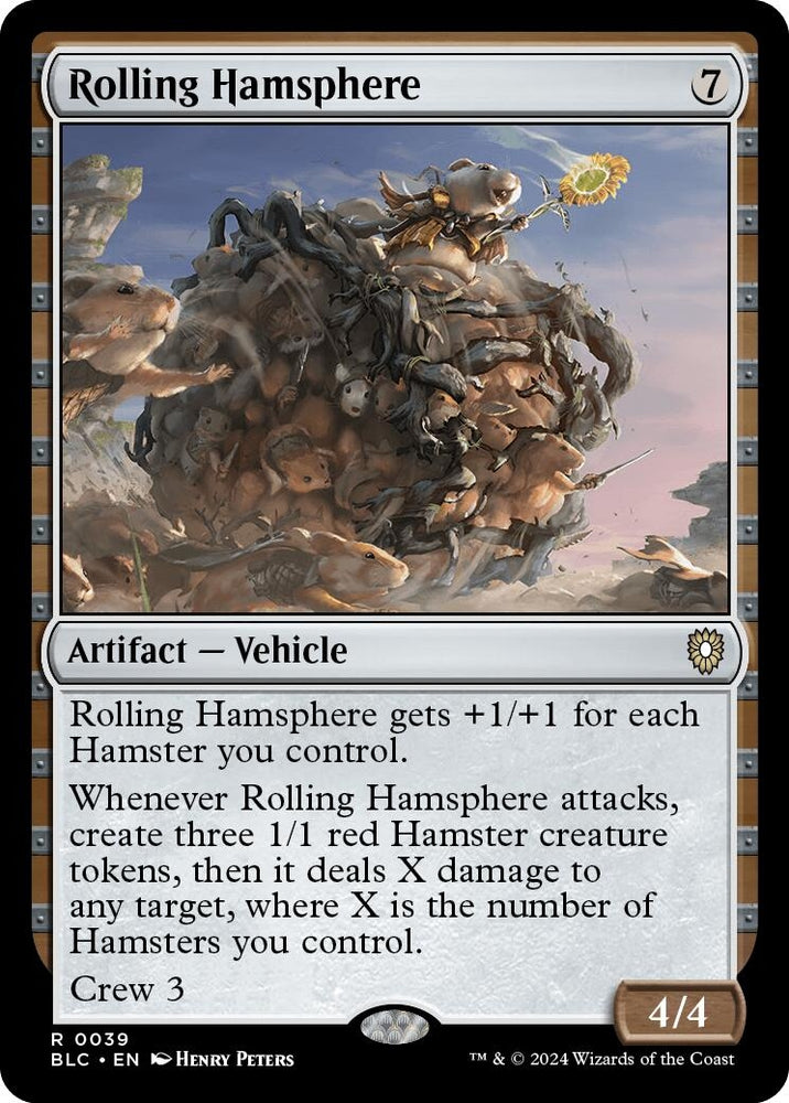 Image for Rolling Hamsphere (39) [Commander: Bloomburrow]