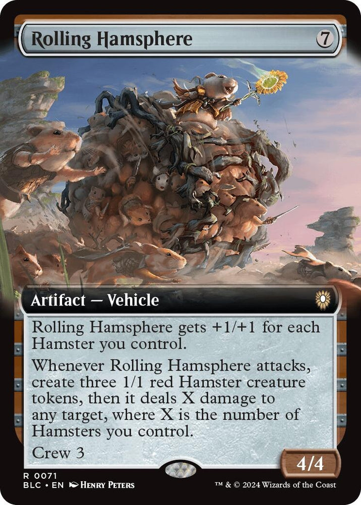 Image for Rolling Hamsphere (Extended Art) (71) [Commander: Bloomburrow]