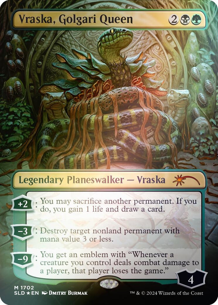 Image for Vraska, Golgari Queen (1702) (Rainbow Foil) (1702) [Secret Lair Drop Series]