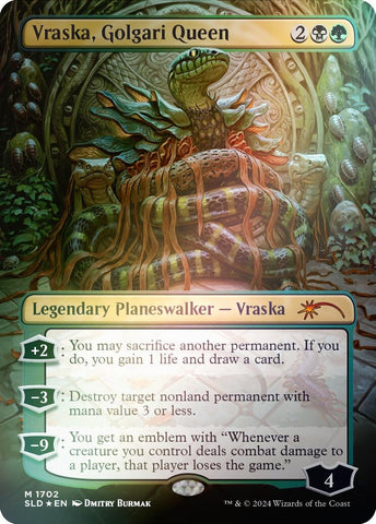 Image for Vraska, Golgari Queen (1702) (Rainbow Foil) (1702) [Secret Lair Drop Series]