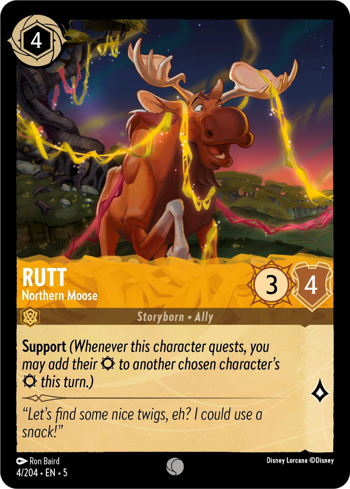 Image for Rutt - Northern Moose (4/204) - Disney Lorcana
