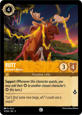 Image for Rutt - Northern Moose (4/204) - Disney Lorcana