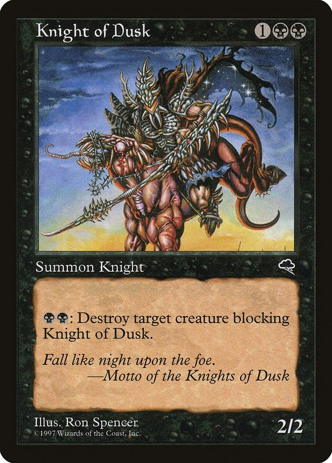 Image for Knight of Dusk (140) [Tempest]