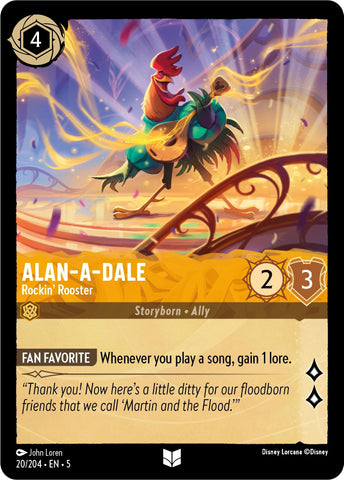 Image for Alan-A-Dale - Rockin' Rooster (20/204) [Shimmering Skies]