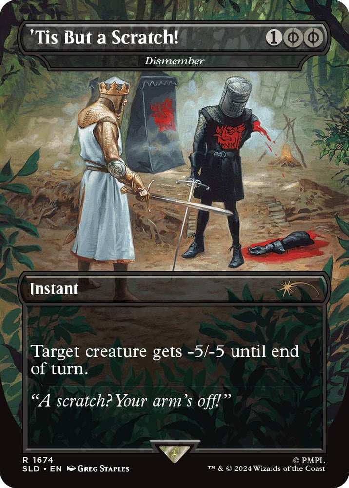 Image for 'Tis But a Scratch! - Dismember (1674) [Secret Lair Drop Series]