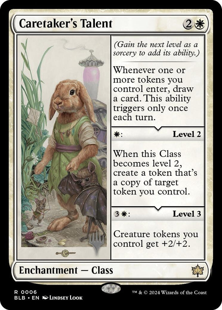 Image for Caretaker's Talent (6) [Promo Pack: Bloomburrow]