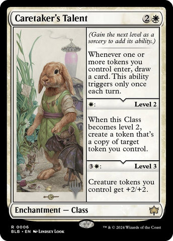 Image for Caretaker's Talent (6) [Promo Pack: Bloomburrow]