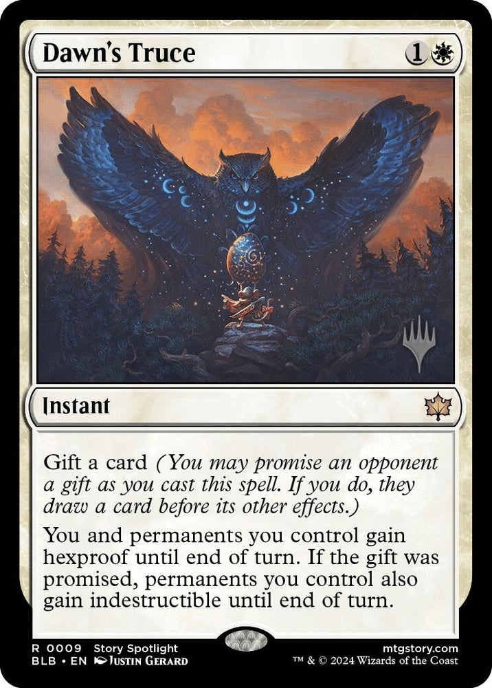 Image for Dawn's Truce (9) [Promo Pack: Bloomburrow]
