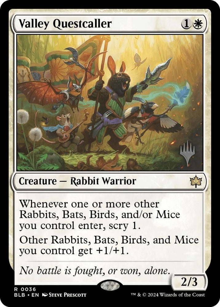 Image for Valley Questcaller (36) [Promo Pack: Bloomburrow]