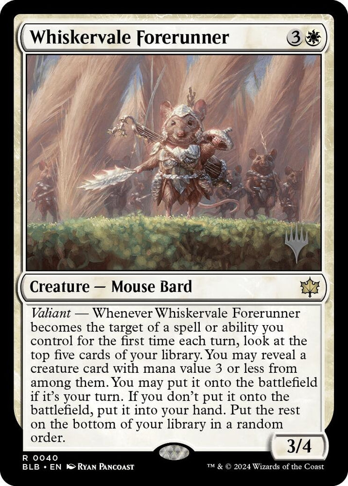 Image for Whiskervale Forerunner (40) [Promo Pack: Bloomburrow]