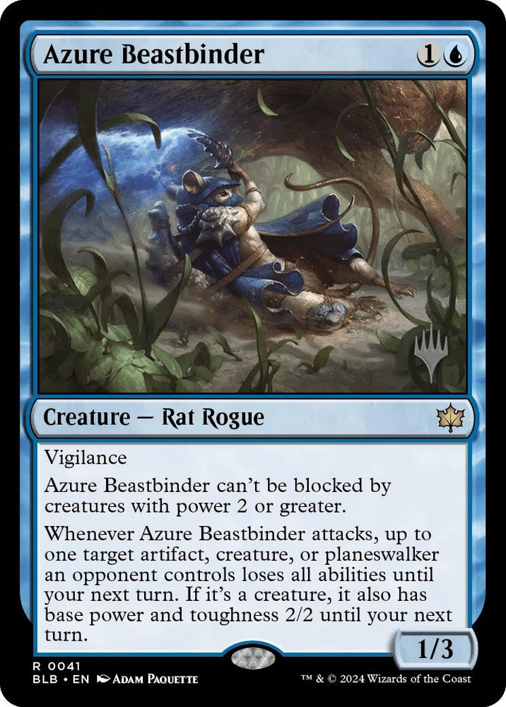 Image for Azure Beastbinder (41) [Promo Pack: Bloomburrow]