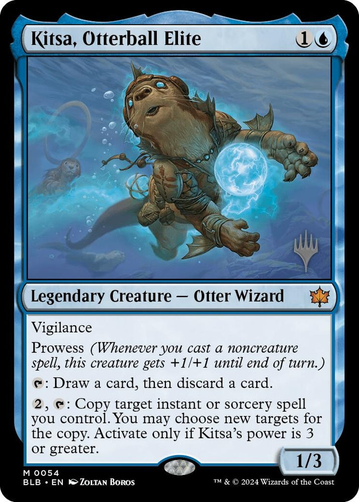 Image for Kitsa, Otterball Elite (54) [Promo Pack: Bloomburrow]