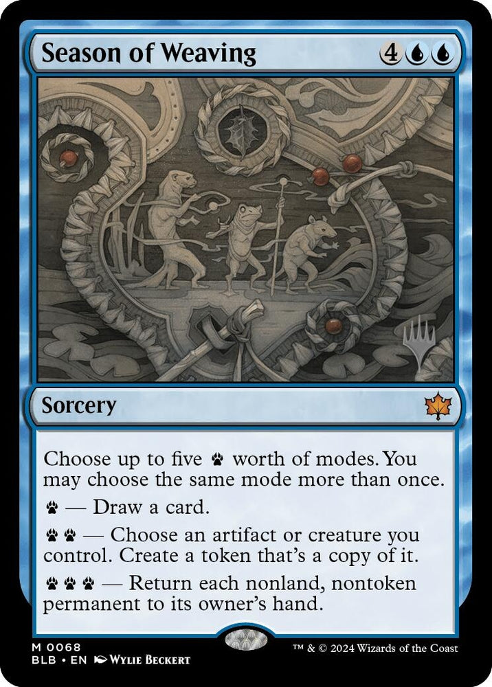 Image for Season of Weaving (68) [Promo Pack: Bloomburrow]