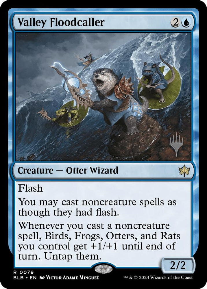 Image for Valley Floodcaller (79) [Promo Pack: Bloomburrow]