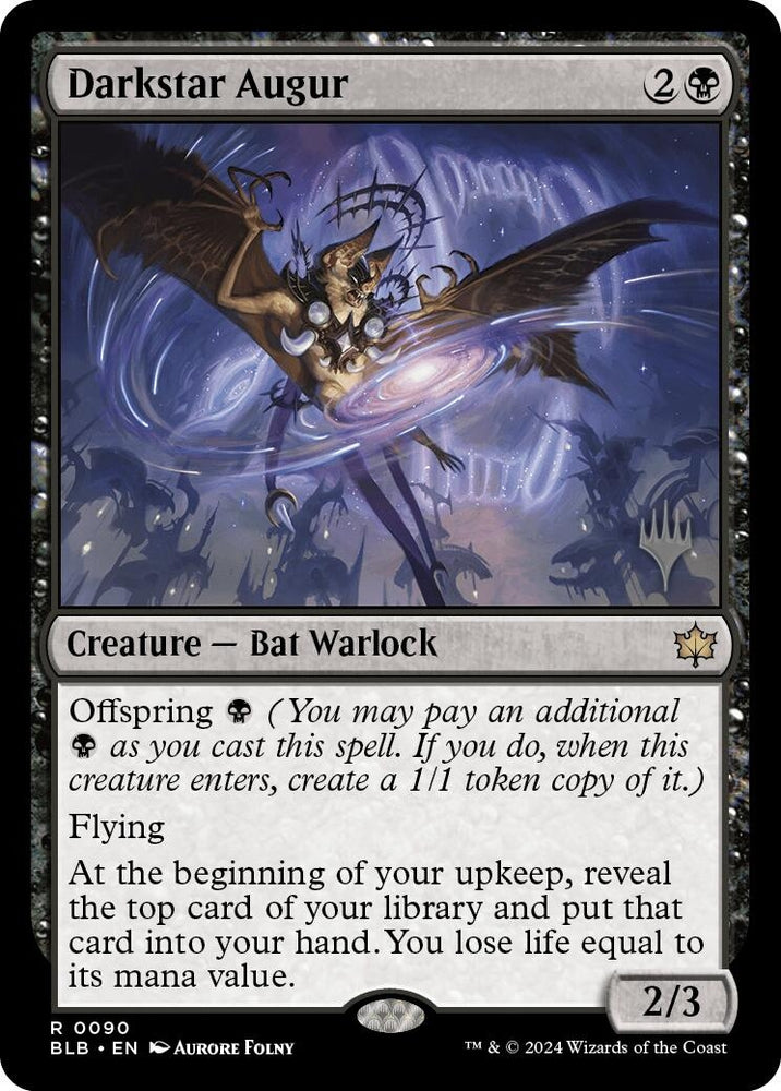 Image for Darkstar Augur (90) [Promo Pack: Bloomburrow]