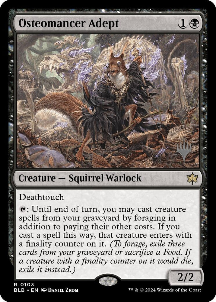 Image for Osteomancer Adept (103) [Promo Pack: Bloomburrow]