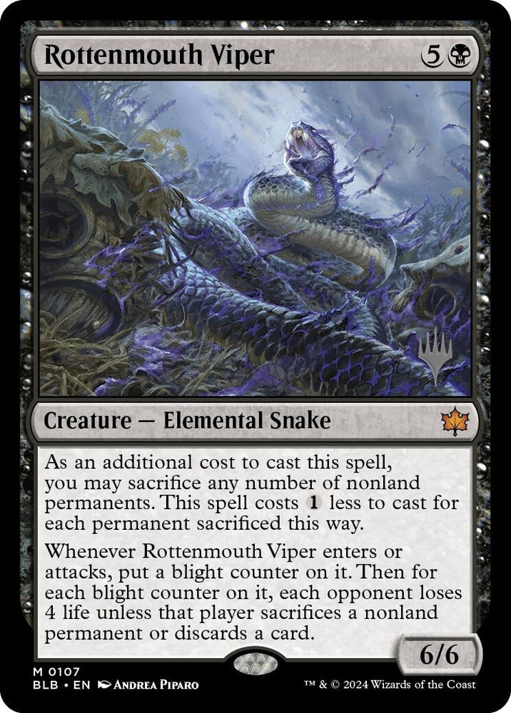 Image for Rottenmouth Viper (107) [Promo Pack: Bloomburrow]