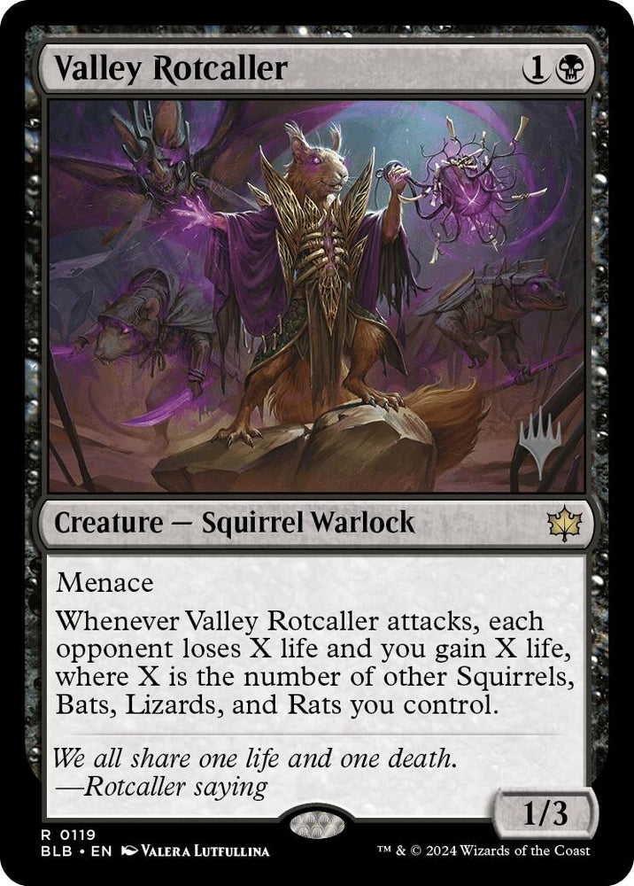Image for Valley Rotcaller (119) [Promo Pack: Bloomburrow]