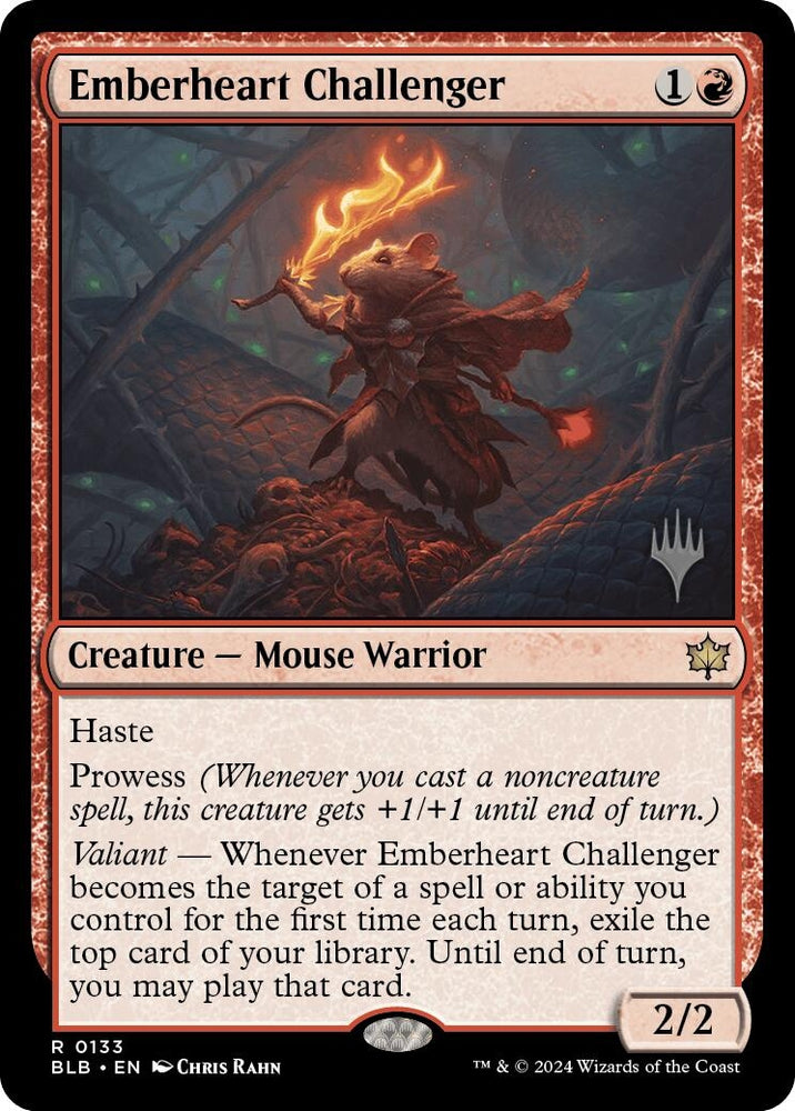 Image for Emberheart Challenger (133) [Promo Pack: Bloomburrow]