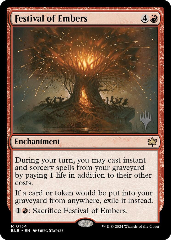 Image for Festival of Embers (134) [Promo Pack: Bloomburrow]