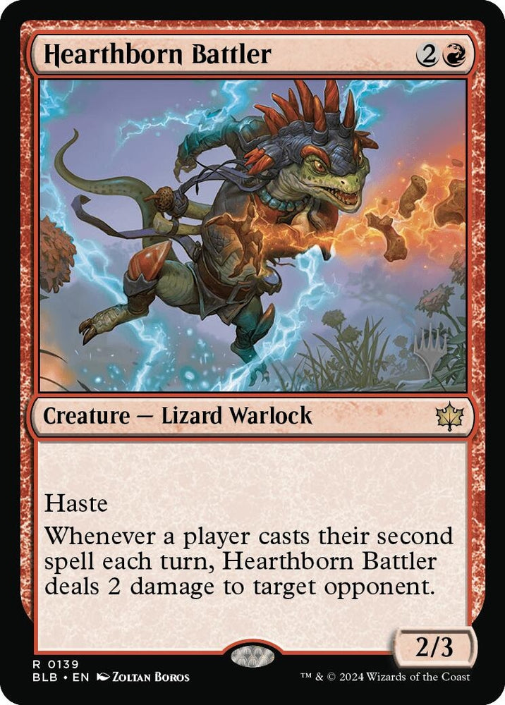 Image for Hearthborn Battler (139) [Promo Pack: Bloomburrow]