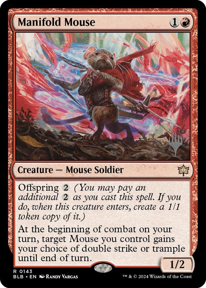 Image for Manifold Mouse (143) [Promo Pack: Bloomburrow]