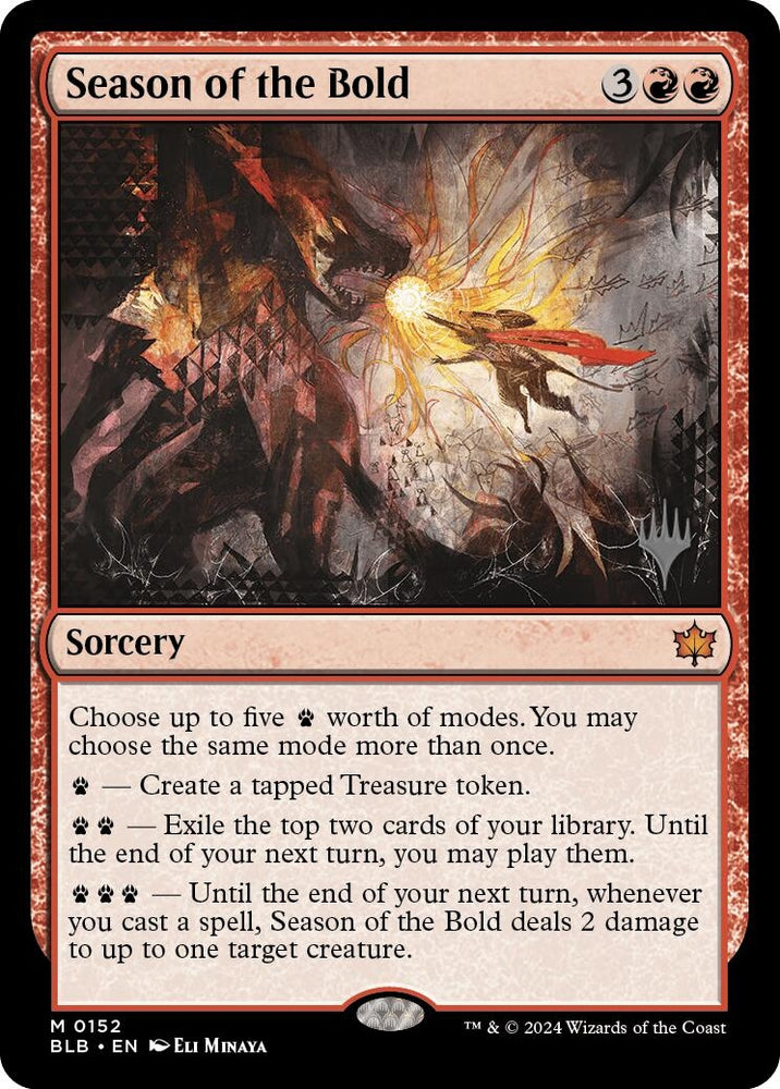 Image for Season of the Bold (152) [Promo Pack: Bloomburrow]