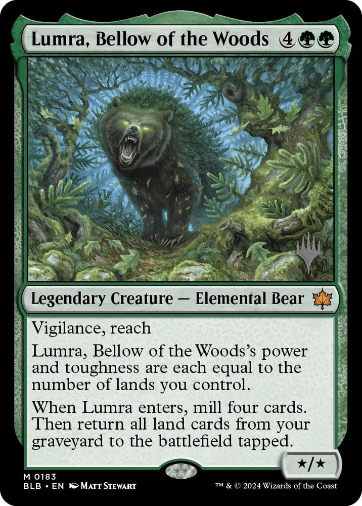 Image for Lumra, Bellow of the Woods (183) [Promo Pack: Bloomburrow]