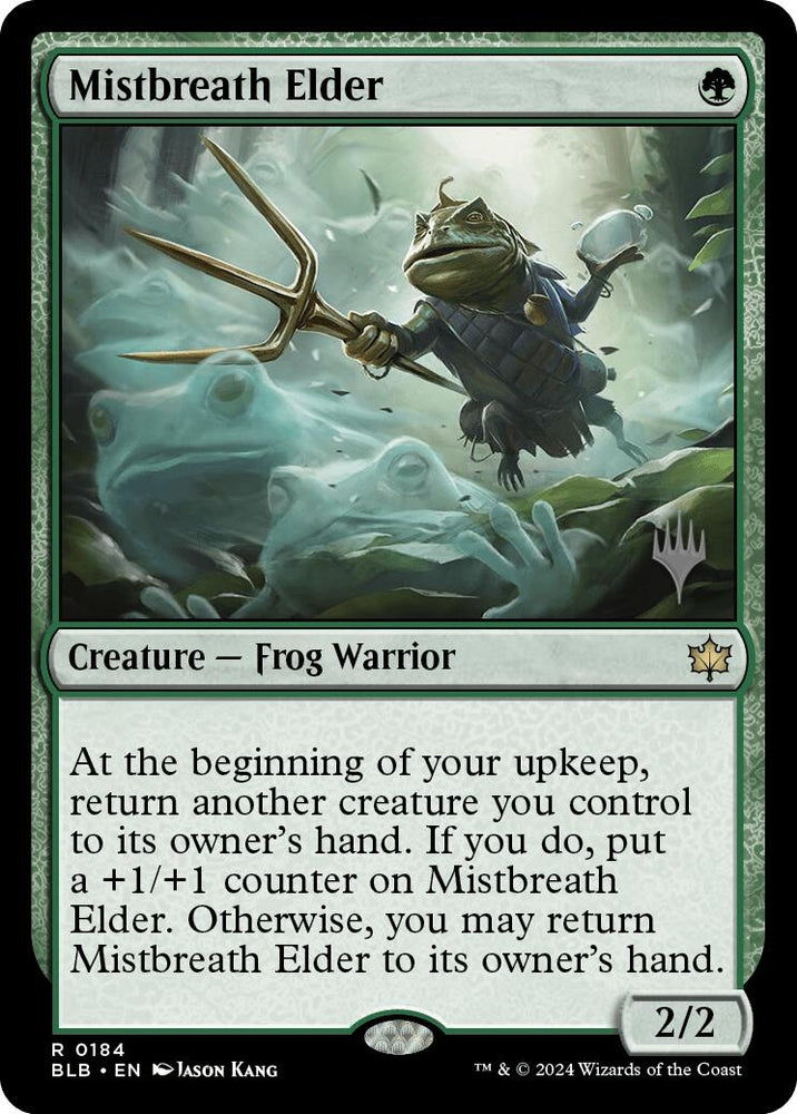 Image for Mistbreath Elder (184) [Promo Pack: Bloomburrow]